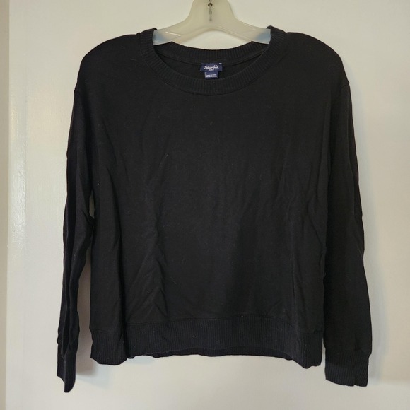 Sweaters - S Solid Black Y2K Long Sleeve Sweater by Splindid, Size Small